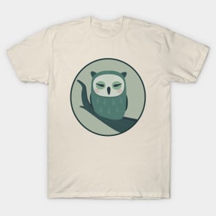 Sleeping Owl T-Shirt T-Shirt